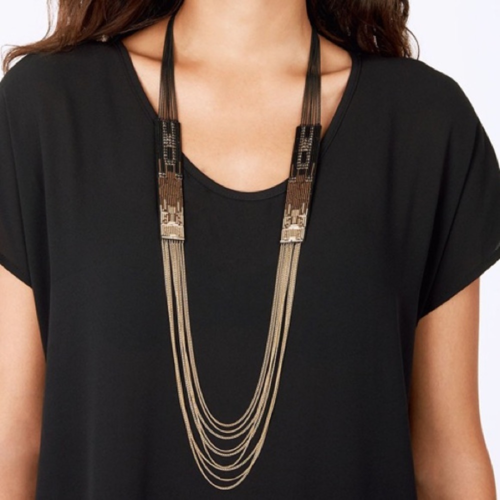 *new in box* Stella & Dot Jasper Ombre Necklace